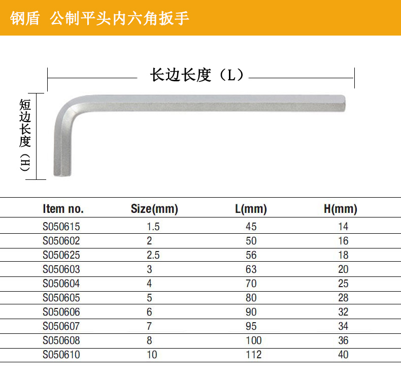 内六角扳手,1.5mm,s050615