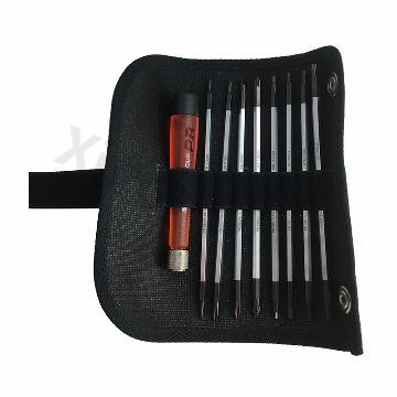 PB SWISS TOOLS 精密可换杆螺丝刀组装8件套带可更换刀头 PB 515