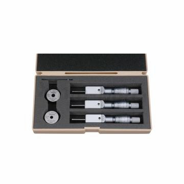 三丰 三点内径千分尺，3-6*0.001mm 3只\套，368-907