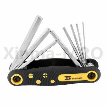 折叠六角扳手，8PC，BS420983