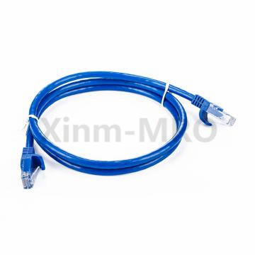 爱谱华顿六类单屏蔽RJ45跳线(5米），AP-6-02-5D 蓝色