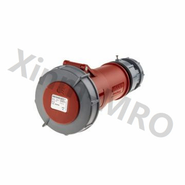 威浦工业连接器，4P 125A 400V IP67 红色，2719