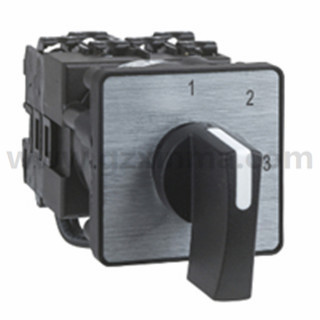 施耐德Schneider 2极 45°通断 φ22安装 20A 凸轮开关，K2B002ACHC