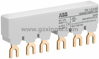 ABB电动机保护用断路器母线排，PS1-3-1-65