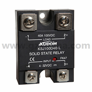 库顿 直流面板安装固态继电器，KSJ200D40-L 40A 0-200VDC 4-32VDC控制