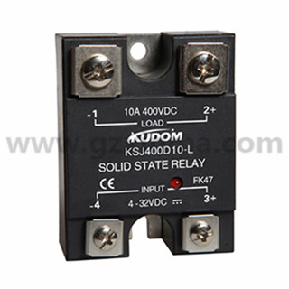库顿 直流面板安装固态继电器，KSJ600D50-L 50A 10-600VDC 4-32VDC控制