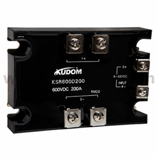 库顿 单相面板安装固态继电器，KSR600D200 200A 10-600VDC