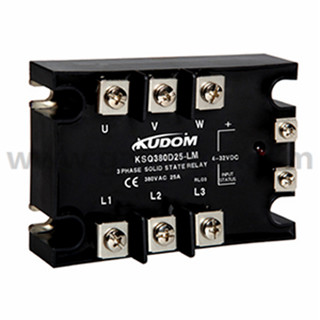 库顿 三相面板安装固态继电器，KSQ480D40-LM 40A 48-530VAC