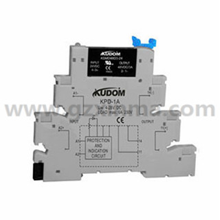 库顿 导轨安装型直流固态继电器，KSMD48D4-12D 4A 0-58VDC